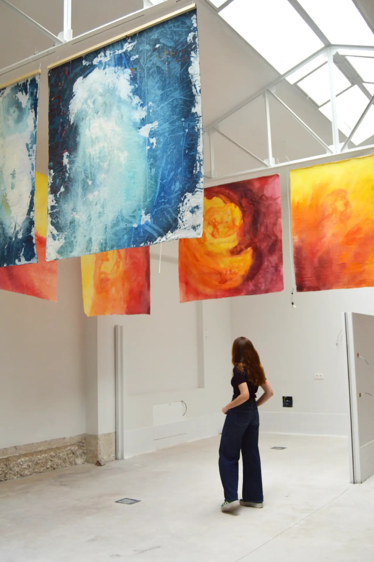 La piel que respira — Installation view