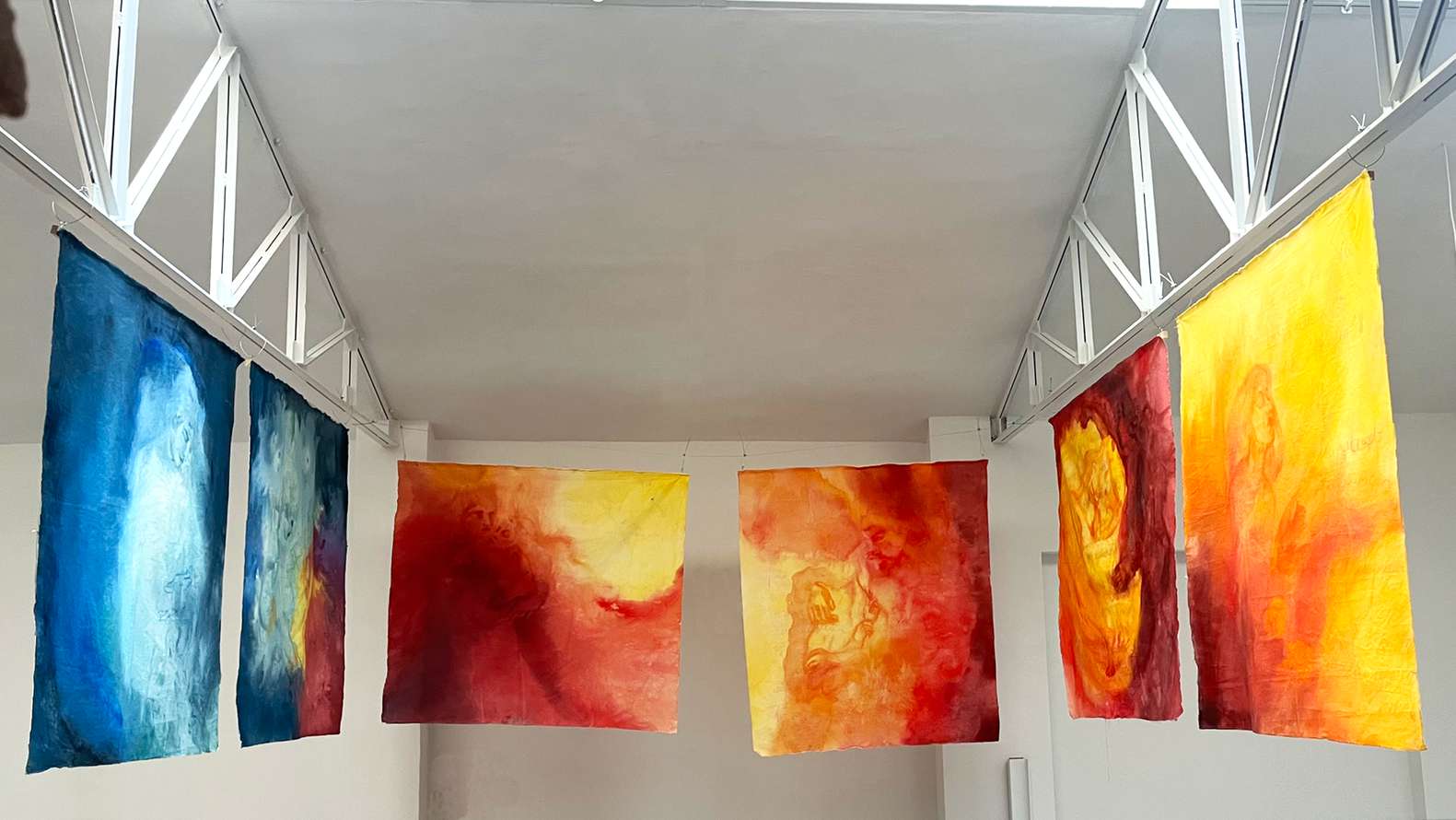 La piel que respira — Installation view